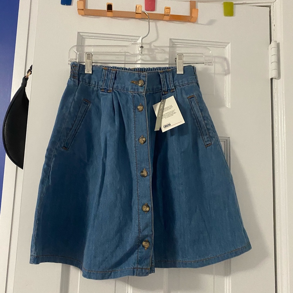 SOFT DENIM SKIRT!
